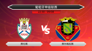 葡萄牙甲级联赛 费伦斯 VS 费尔格拉斯